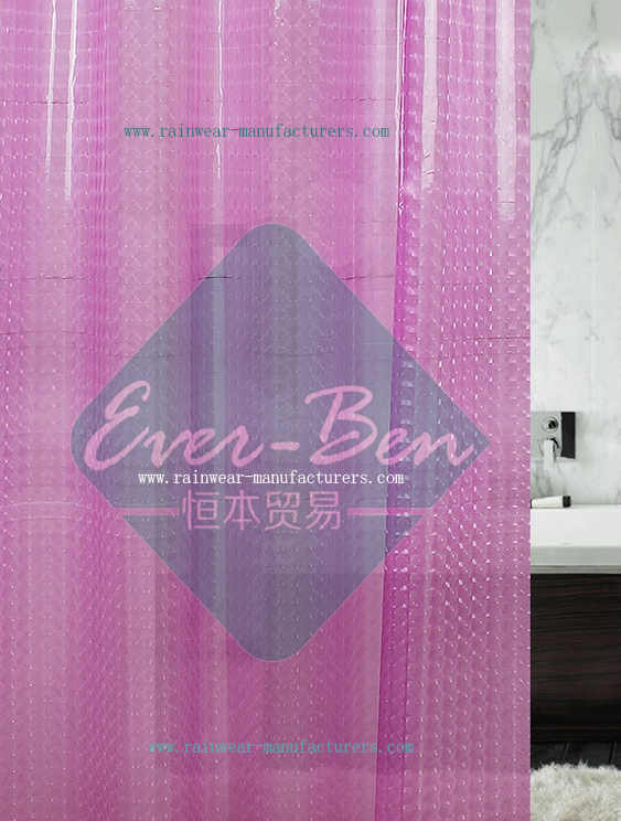 032 Eva plastic material Shower Curtain supplier